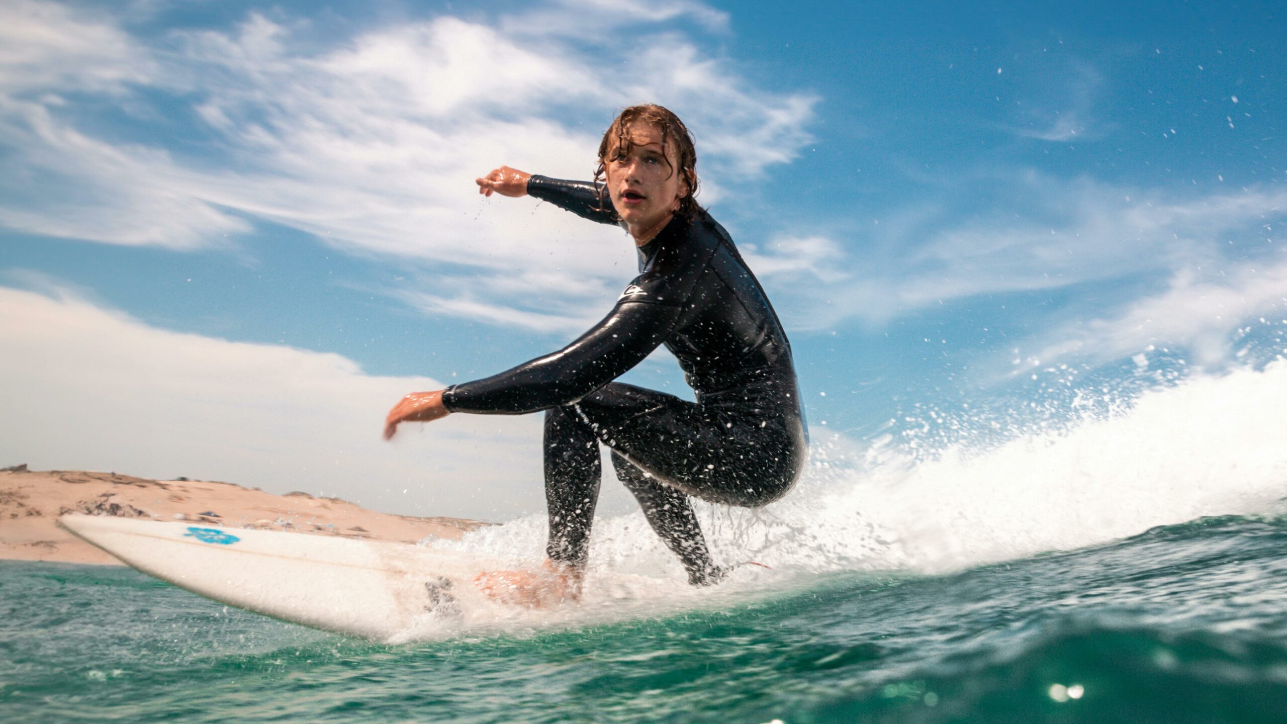 Australischer Surfer