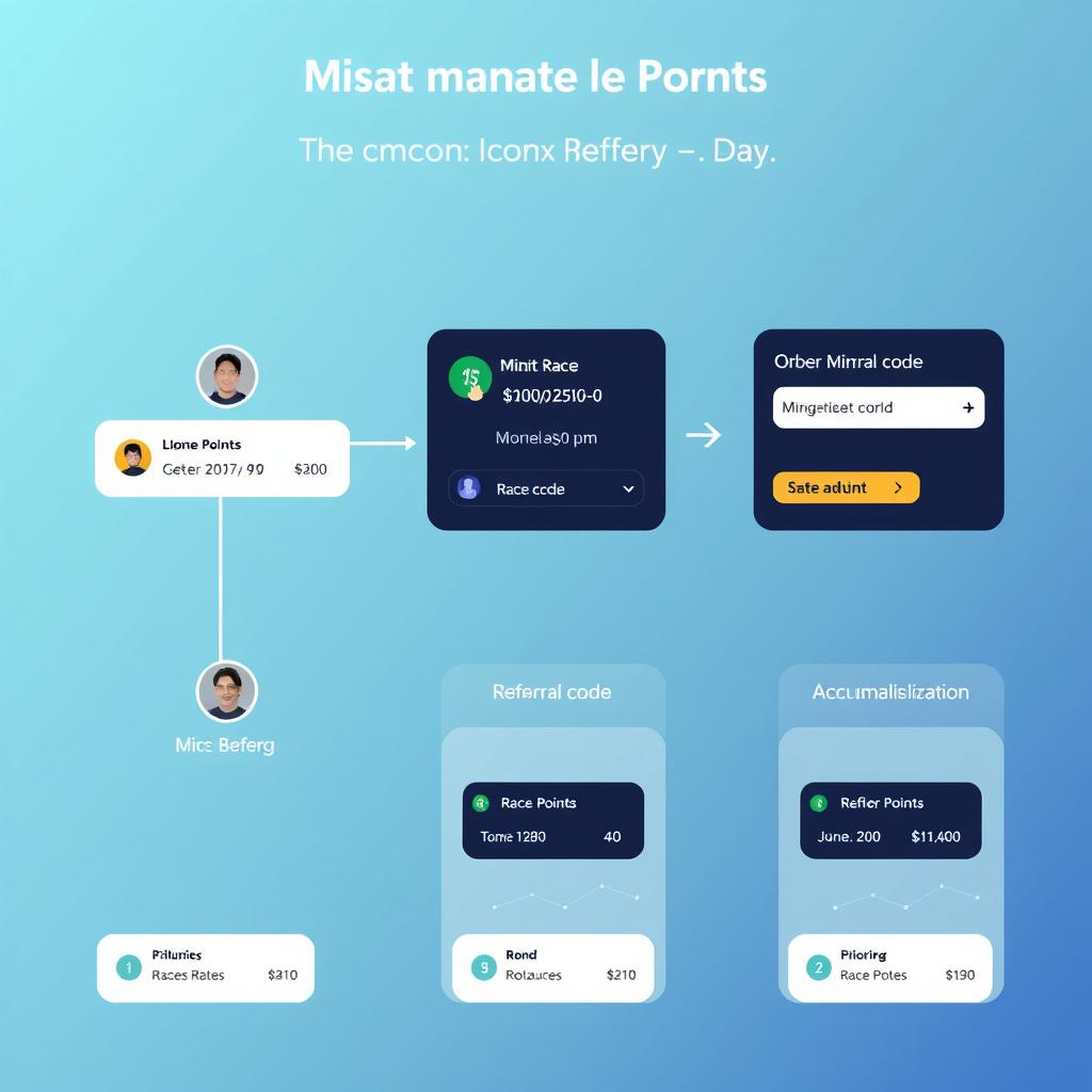 Referral-System mit Race Points