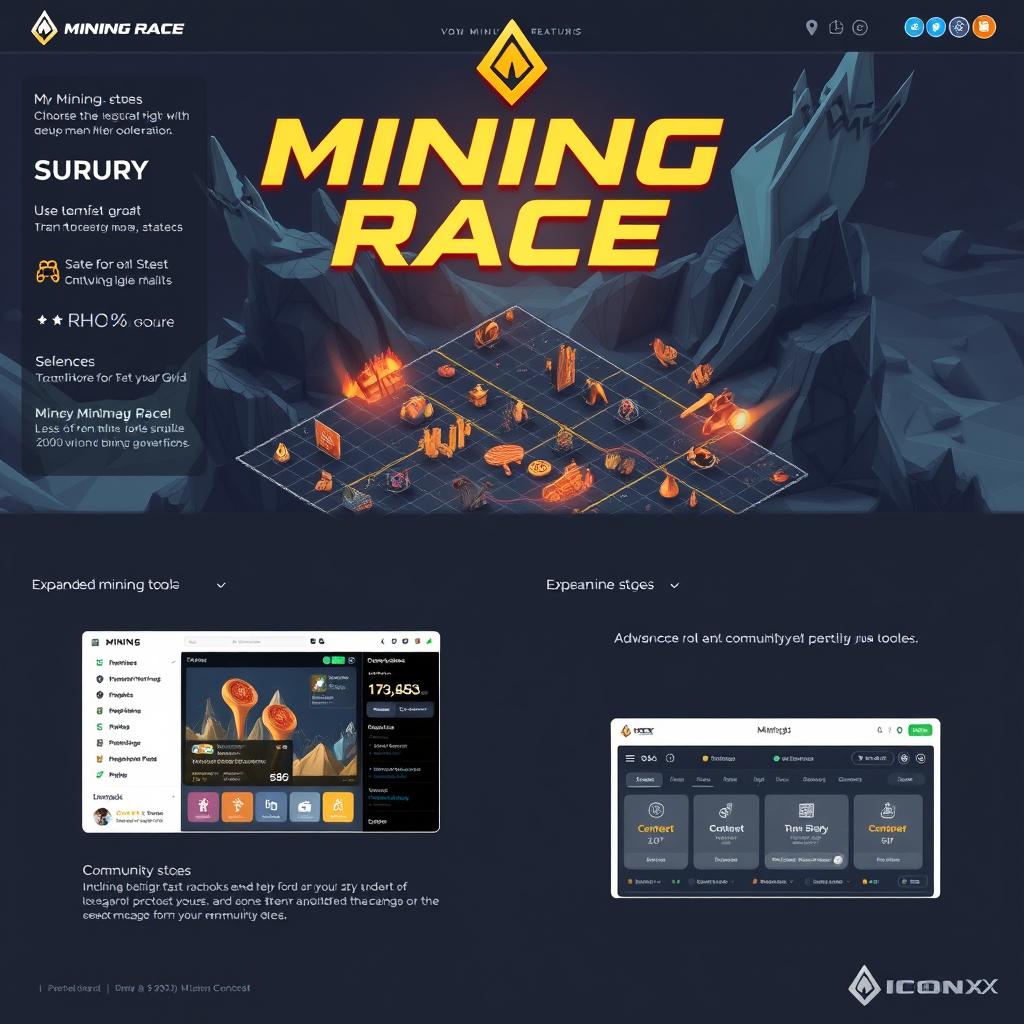 Zukunftskonzept für Mining Race von IconX Zukunftskonzept für Mining Race von IconX